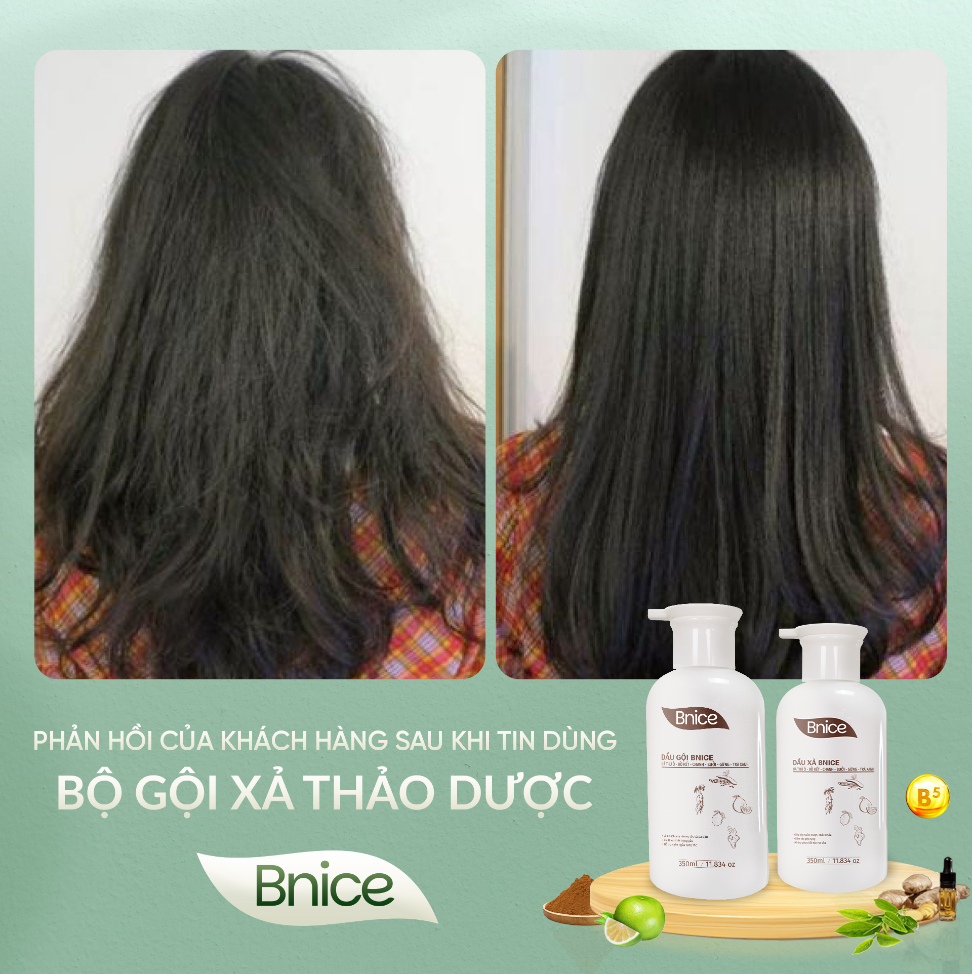 Hình ảnh sau khi sử dụng